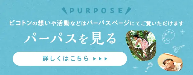 ピコトンの想いや活動などはパーパスページにてご覧いただけます パーパスを見る