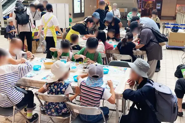 みなとみらいのSDGsイベントの様子 