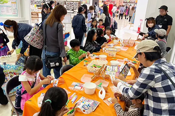 ハロウィンイベントの様子 