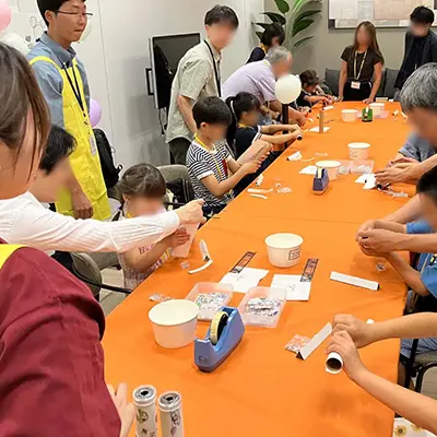 2025集客イベント成功事例 【160名参加】富士フイルムホールディングスのファミリーイベントに『クリスタル万華鏡』をご活用の画像