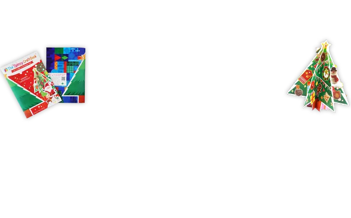 くるっと工作ブック クリスマス/英語ver.の画像