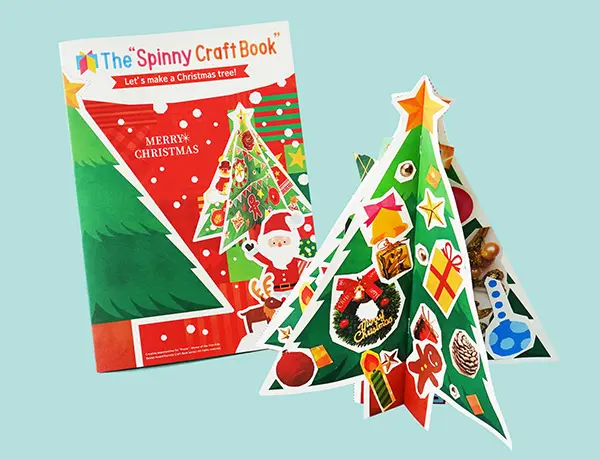 くるっと工作ブック クリスマス/英語ver.の画像