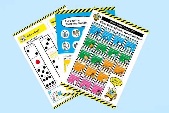 ワークショップの流れの学び要素も満載の画像