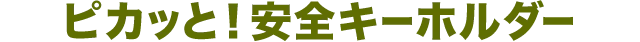 ピカッと！安全キーホルダー