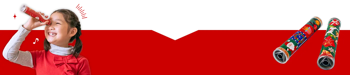 クリスマス宝石万華鏡の画像