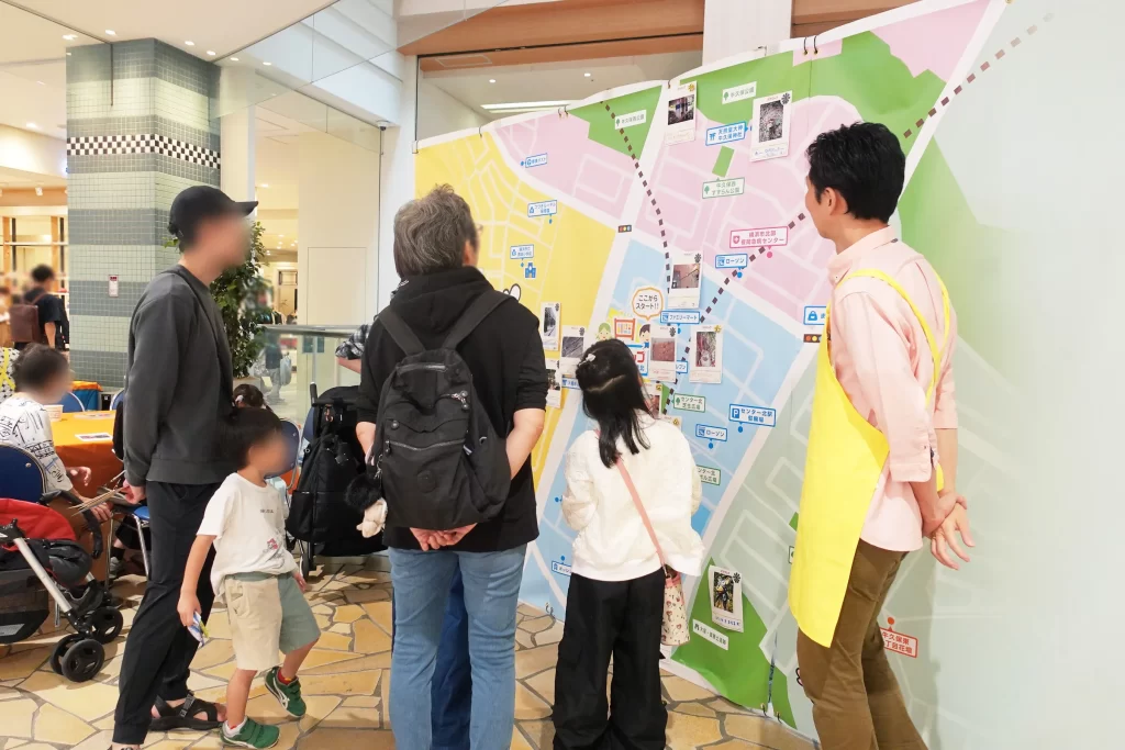 モザイクモール港北で開催された『発見！デカマップ』の様子4