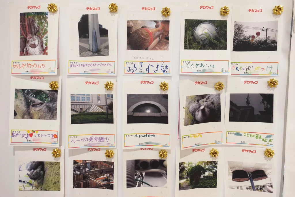 モザイクモール港北で開催された『発見！デカマップ』の大発見作品1