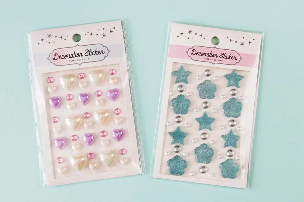 100均（ダイソー）「デコレーションシール」　2選