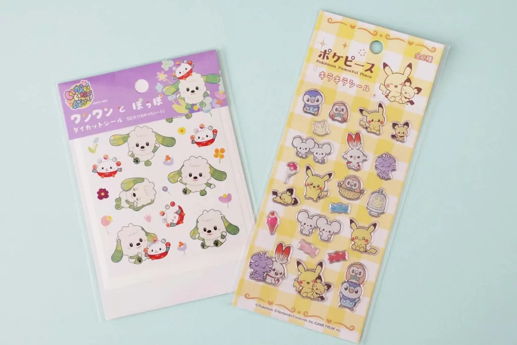 100均（セリア）「キャラクターシール」2選