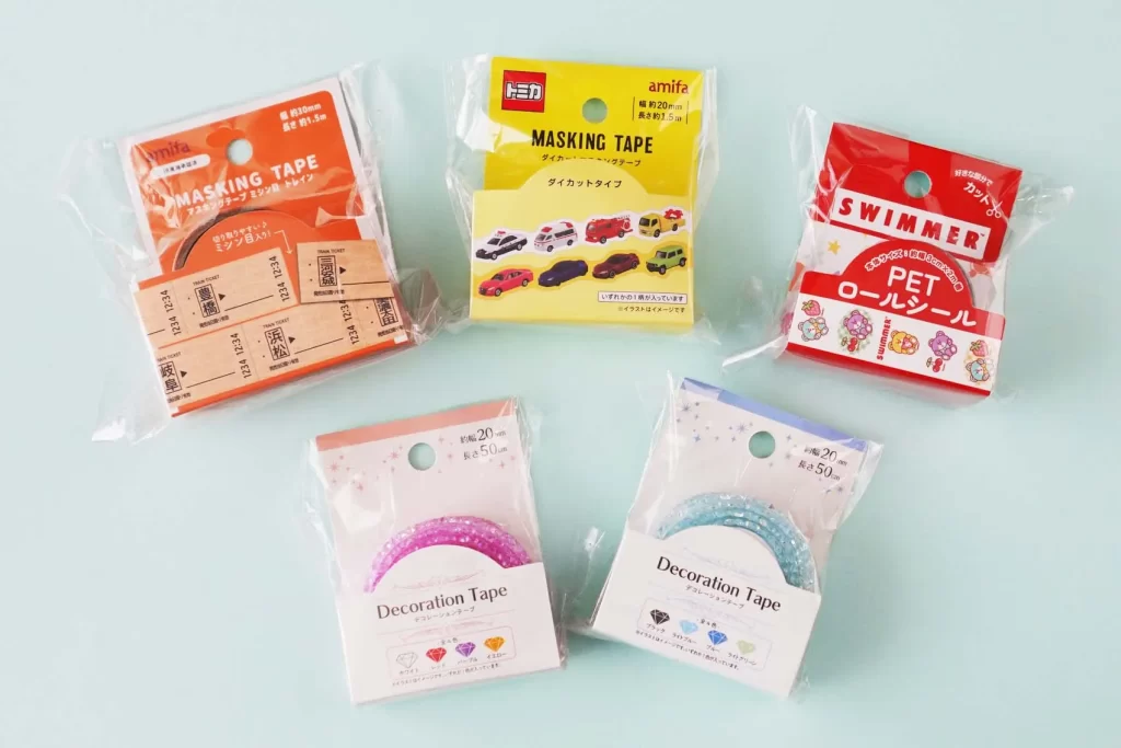 100均（セリア）ユニークな「ロールシール」5選