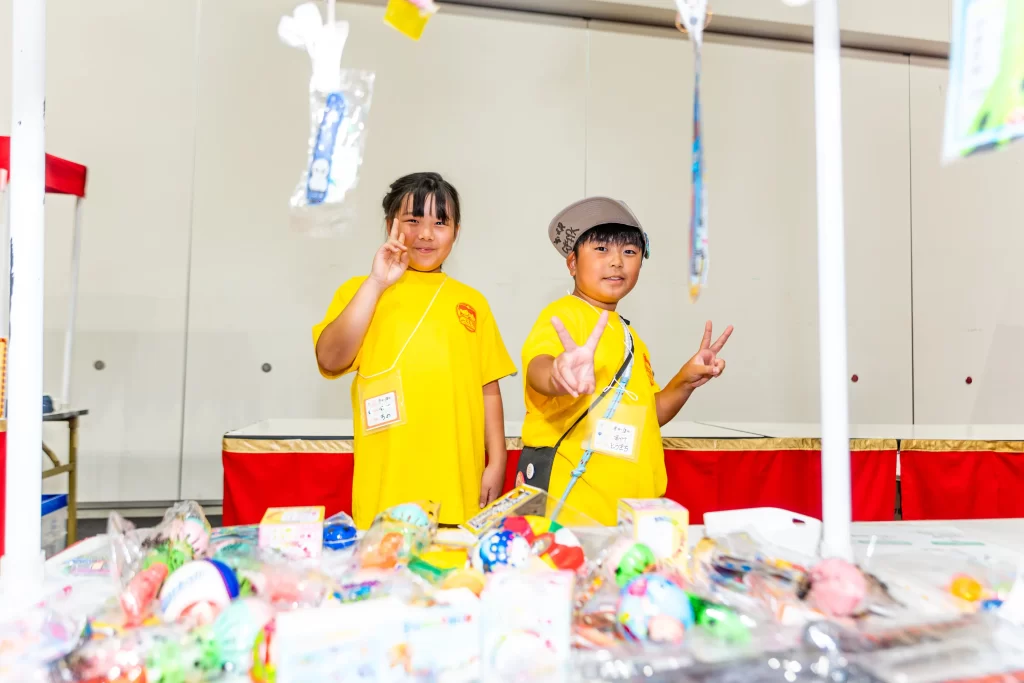 「こども万博2025」にて開催された「こども縁日」の様子3