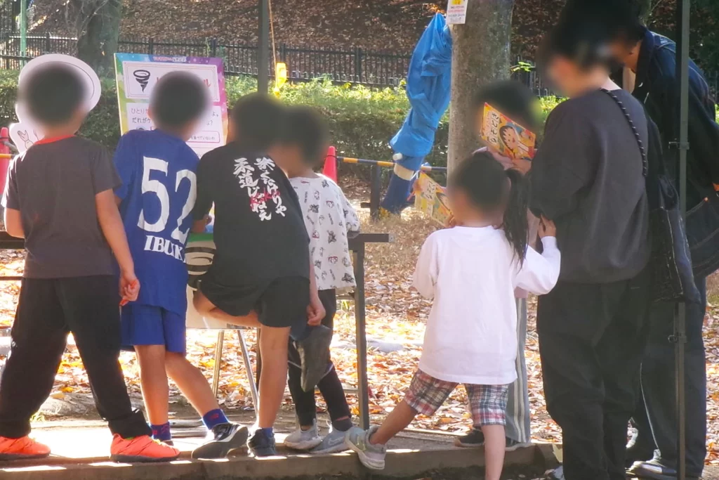 町田市内の親子向けイベントにて開催された「ちびまる子ちゃん」の謎解きラリーの様子6