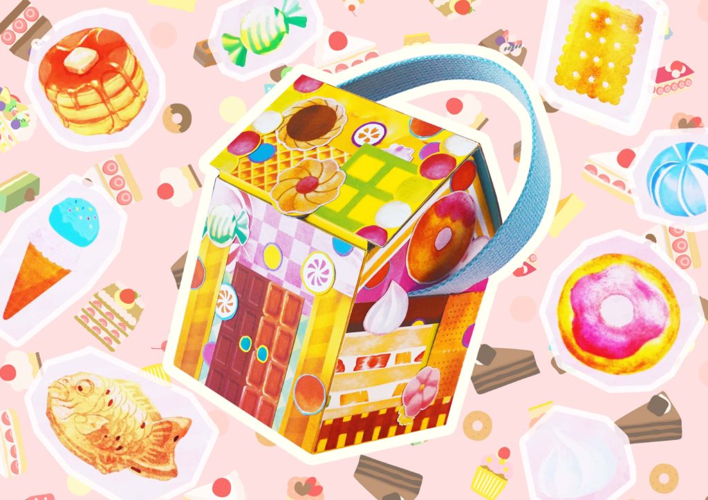 【バレンタインイベント企画】Myおうちバッグ～お菓子の家ver.～ 販促企画におすすめの工作イベントです