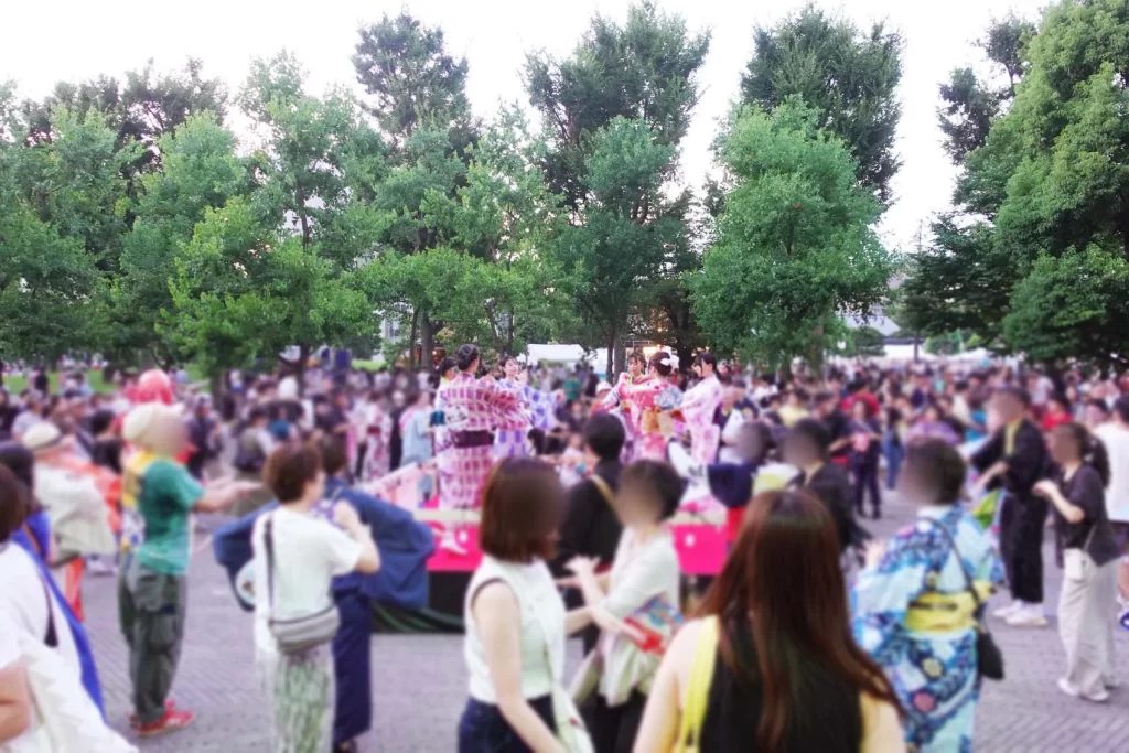 大勢の人で賑わうナカボン2025②