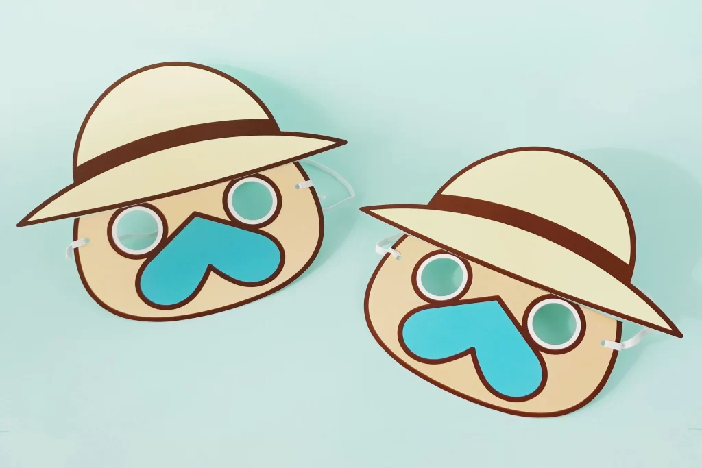 沖縄県南城市の「なんじぃ」お面