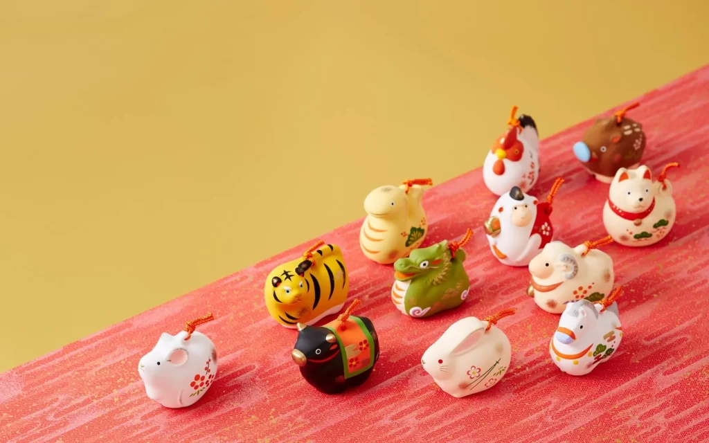 お正月の干支飾り