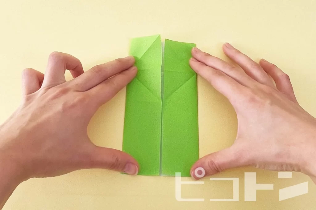 辰年工作の折り紙の折り方の工程その19
