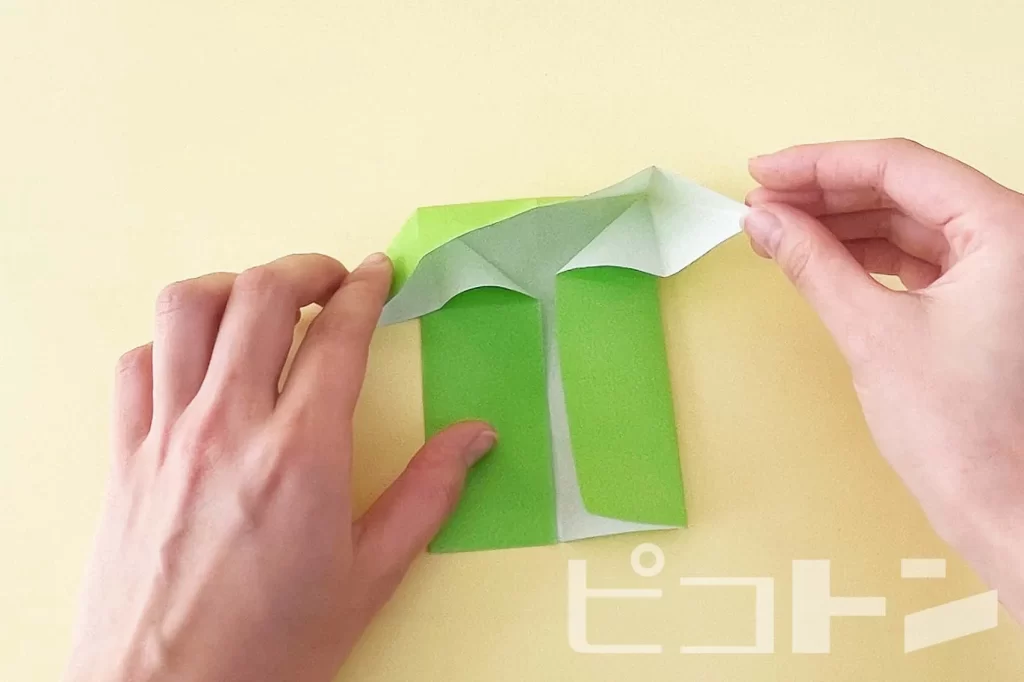 辰年工作の折り紙の折り方の工程その22