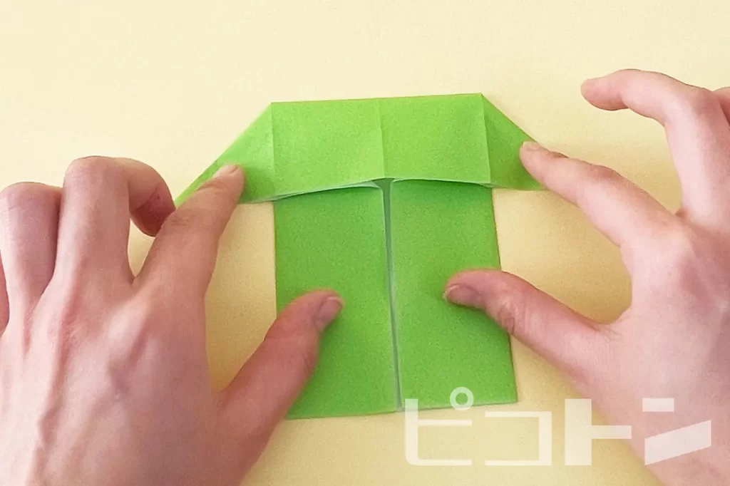 辰年工作の折り紙の折り方の工程その23
