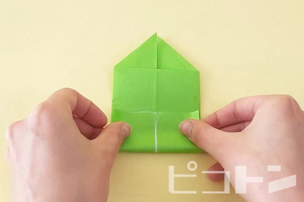 辰年工作の折り紙の折り方の工程その27