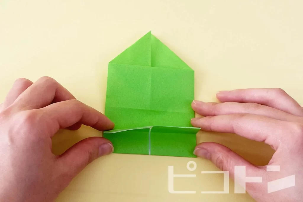 辰年工作の折り紙の折り方の工程その28