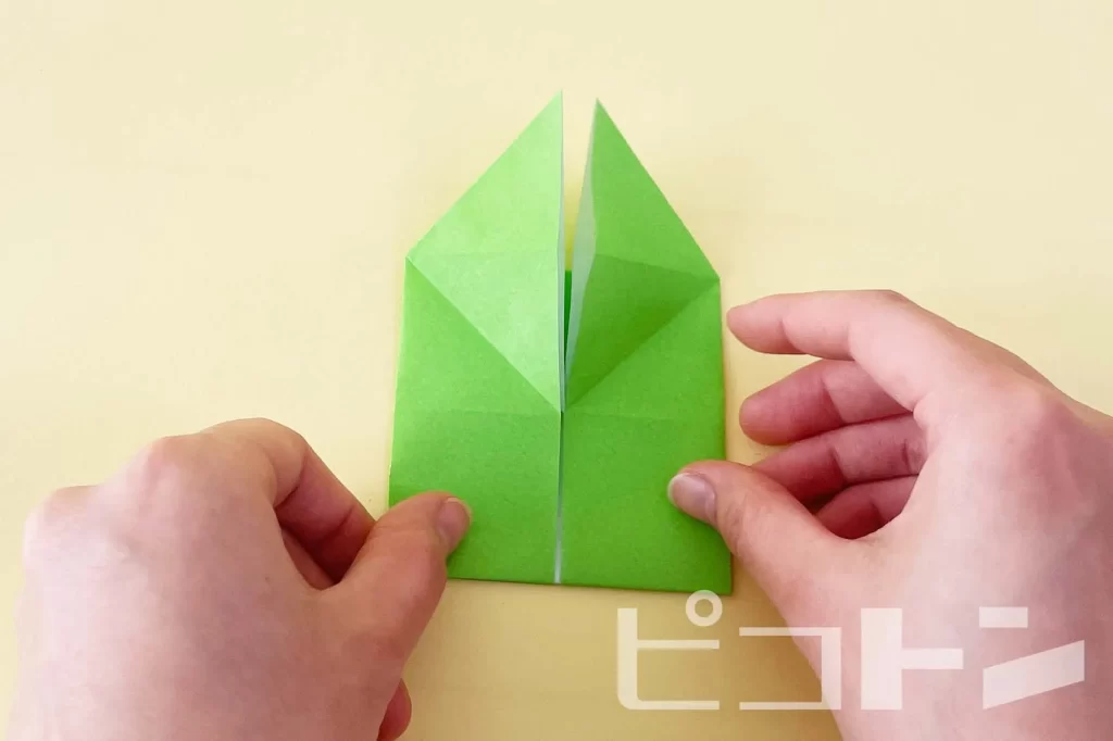 辰年工作の折り紙の折り方の工程その29
