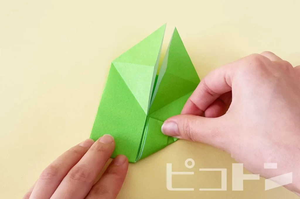 辰年工作の折り紙の折り方の工程その30