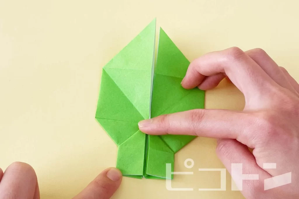 辰年工作の折り紙の折り方の工程その34