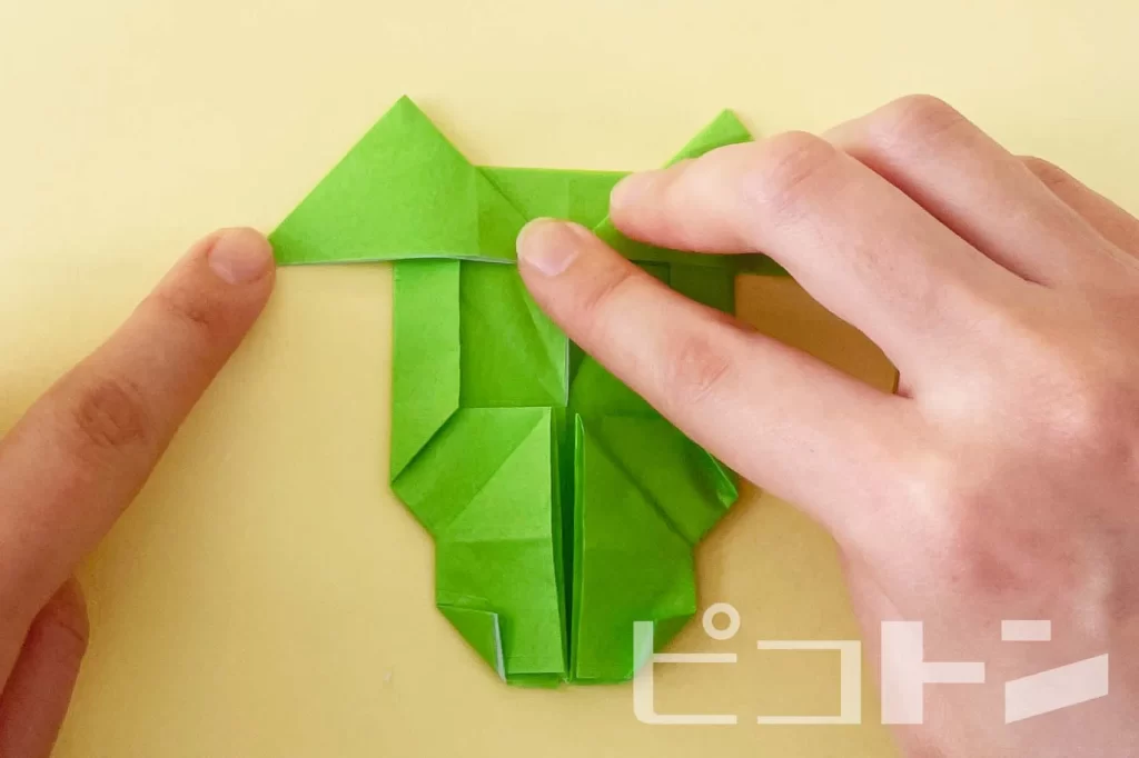 辰年工作の折り紙の折り方の工程その43