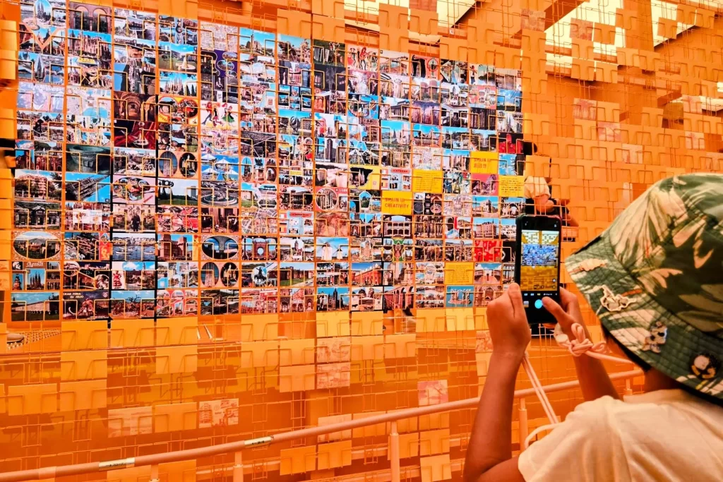 スペイン館の「昔の絵葉書」