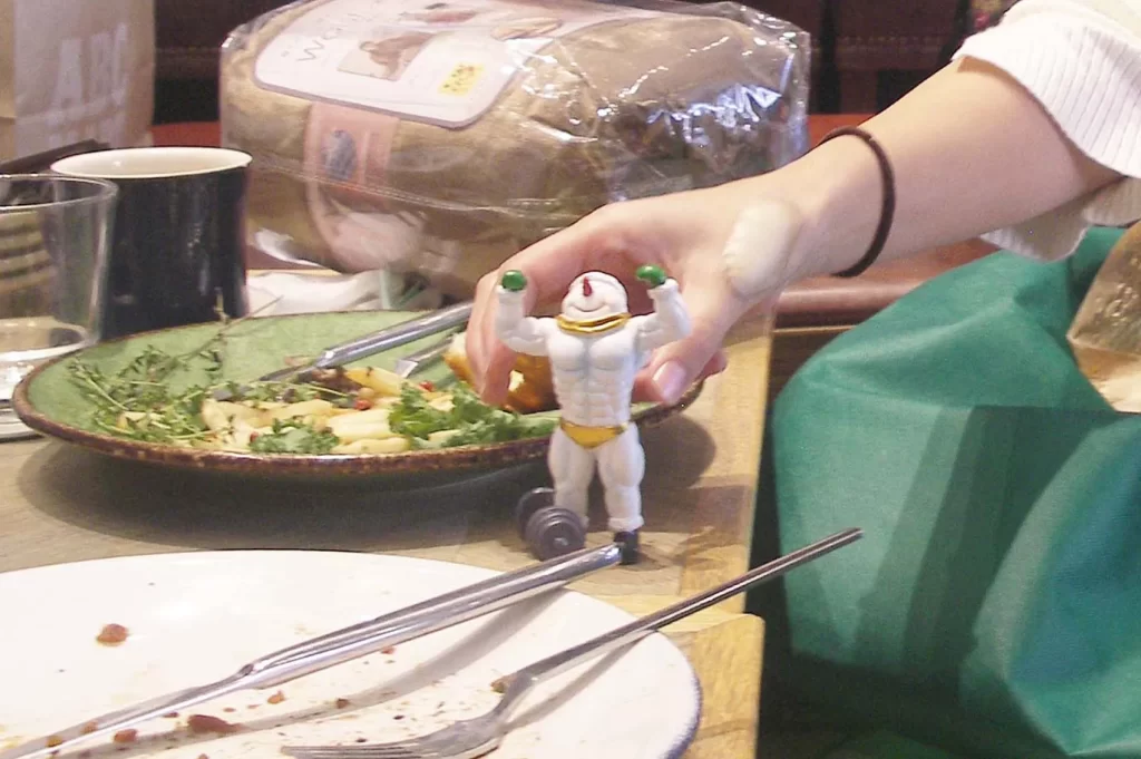 ムキムキの雪だるま