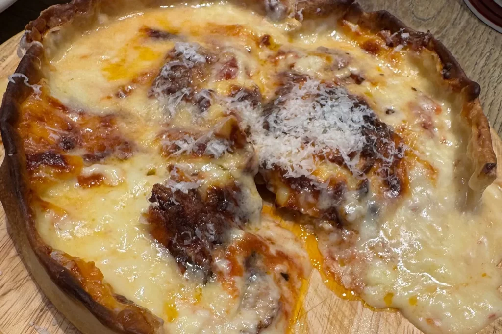 ブッチャー・リパブリック 豊洲 のシカゴピザ