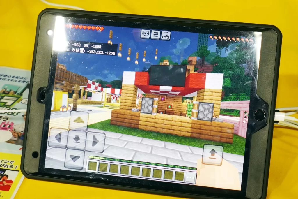 SOZOWフェスのマインクラフト体験②
