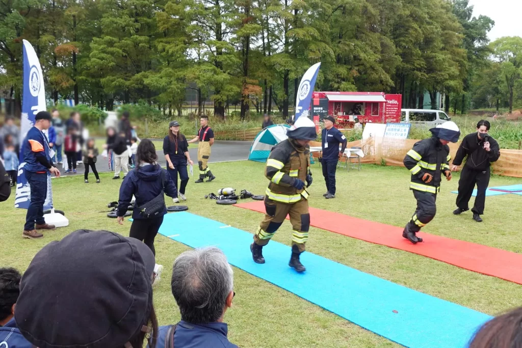 スサノオジャパンの競技の様子①