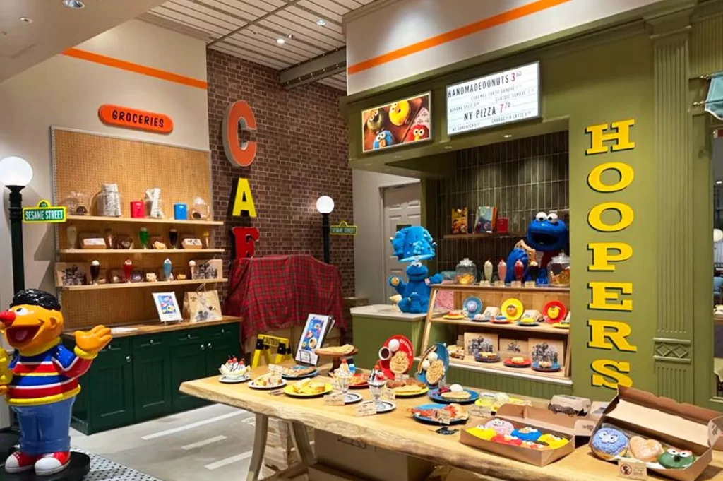 セサミストリートマーケットの内観