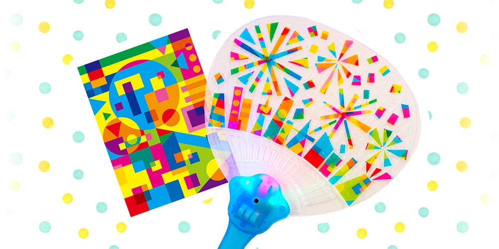 デコうちわ完成作品