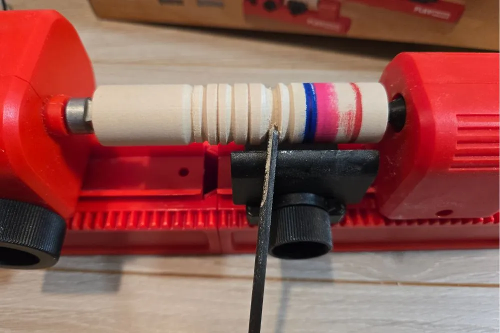 木工ツールPLAYMAKE4in1の旋盤