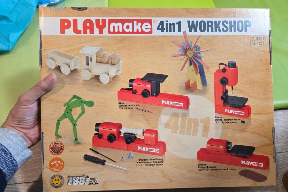 木工ツールPLAYMAKE4in1